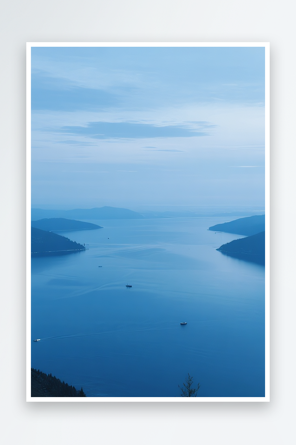 蓝色海洋海景图片素材素材