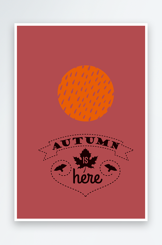 矢量植物树叶底纹背景-众图网