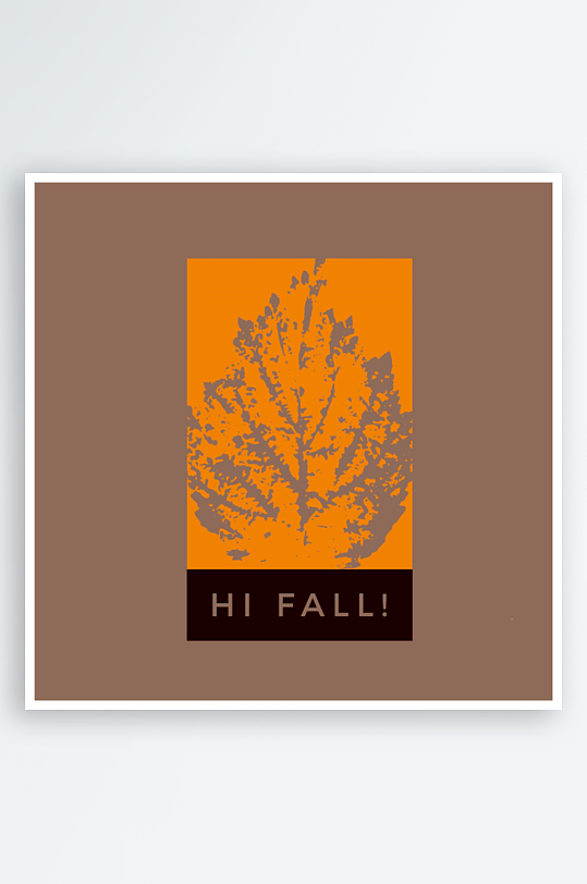 矢量树叶底纹背景-众图网