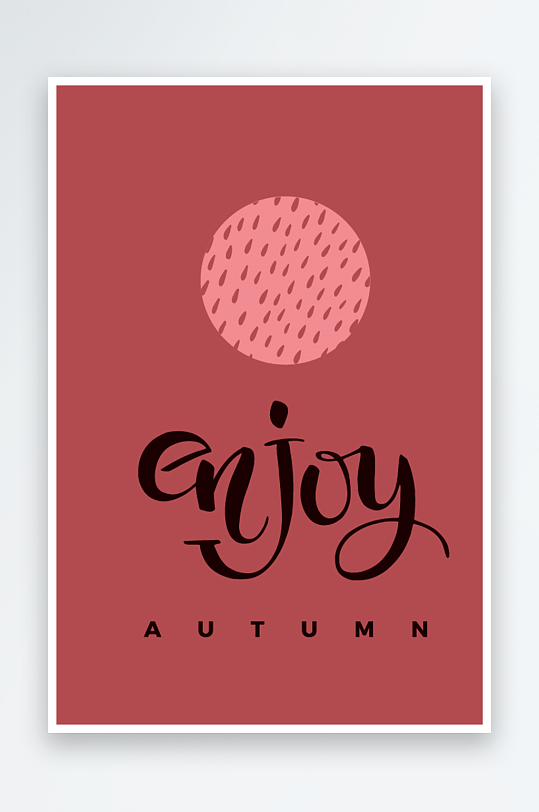 矢量树叶底纹背景模版-众图网