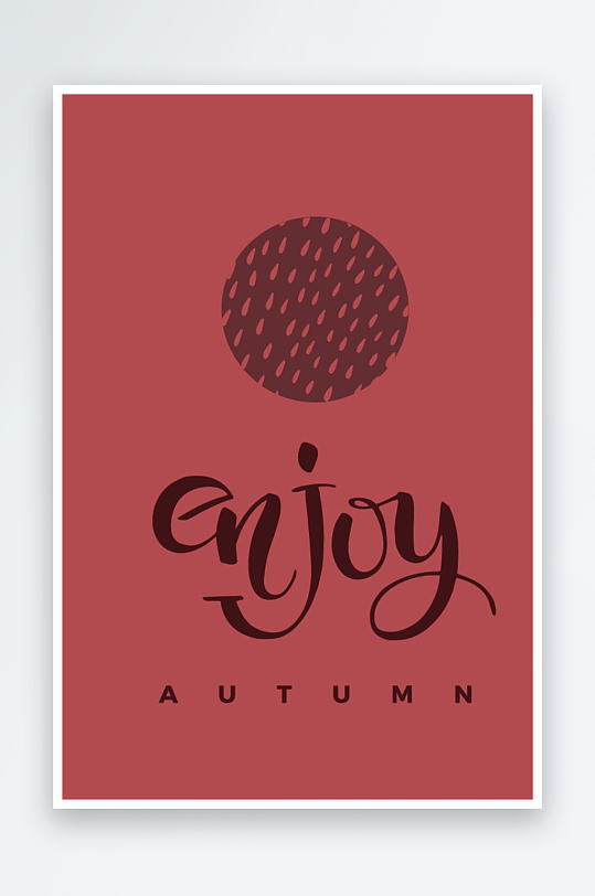 矢量树叶底纹背景模版-众图网