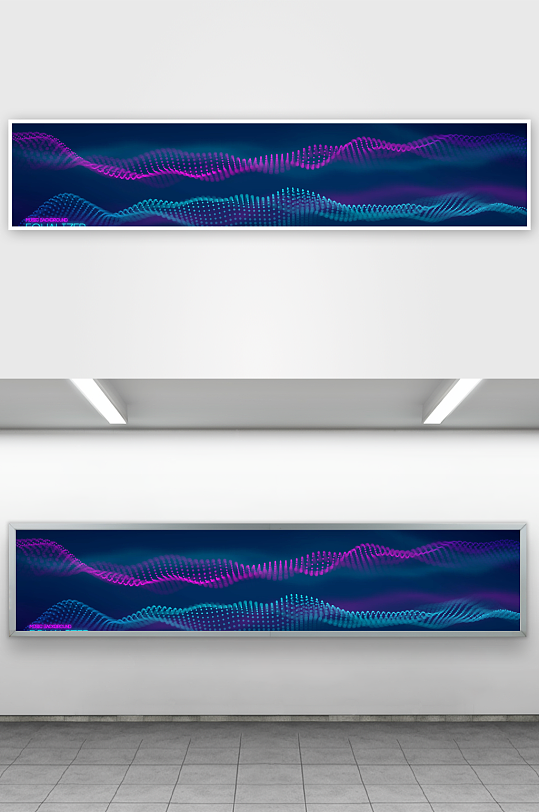 矢量动感线条科技背景素材-众图网