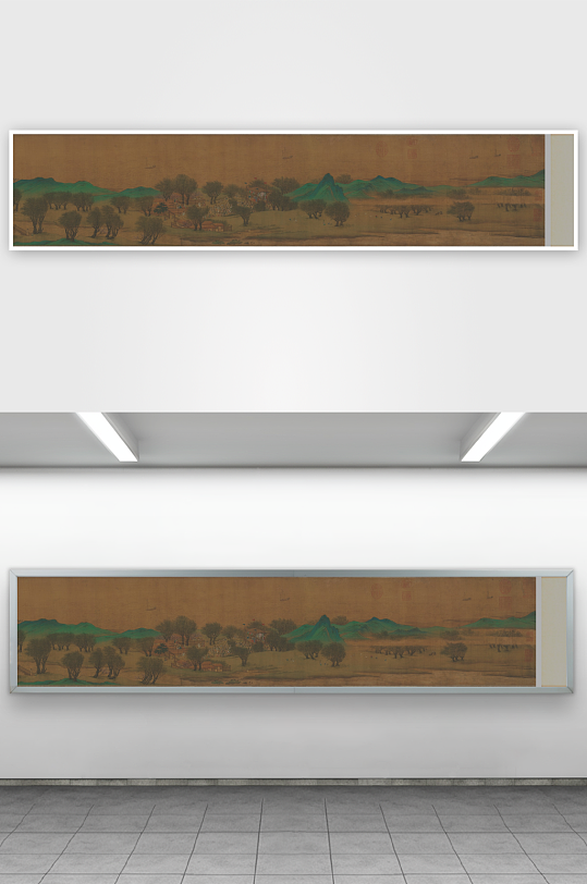 仇英作品古风风景画字画图片-众图网