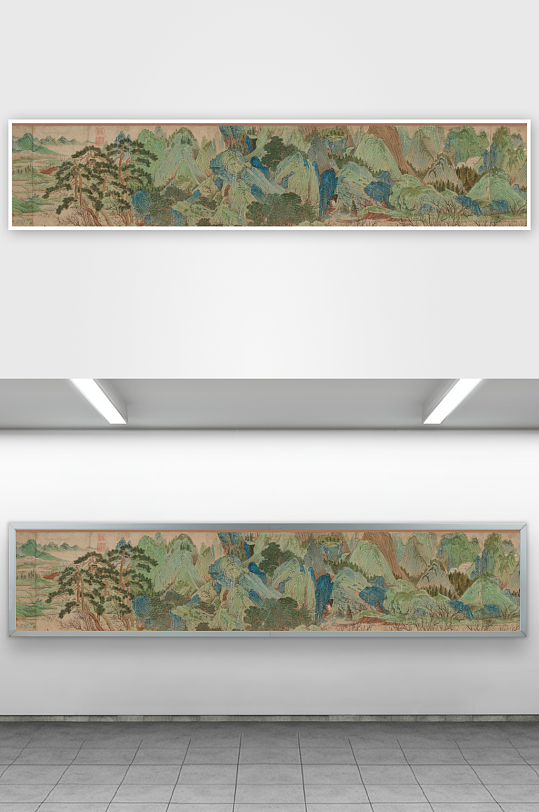 仇英作品古风风景画字画图片-众图网