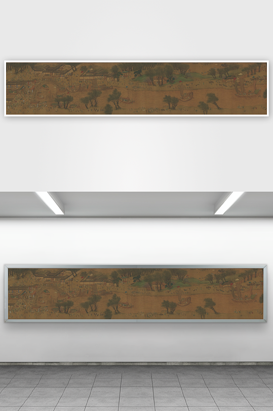 仇英作品古风风景画字画图片-众图网