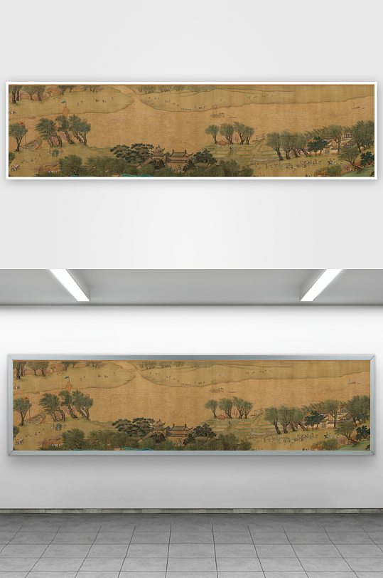 仇英作品古风风景画字画图片-众图网