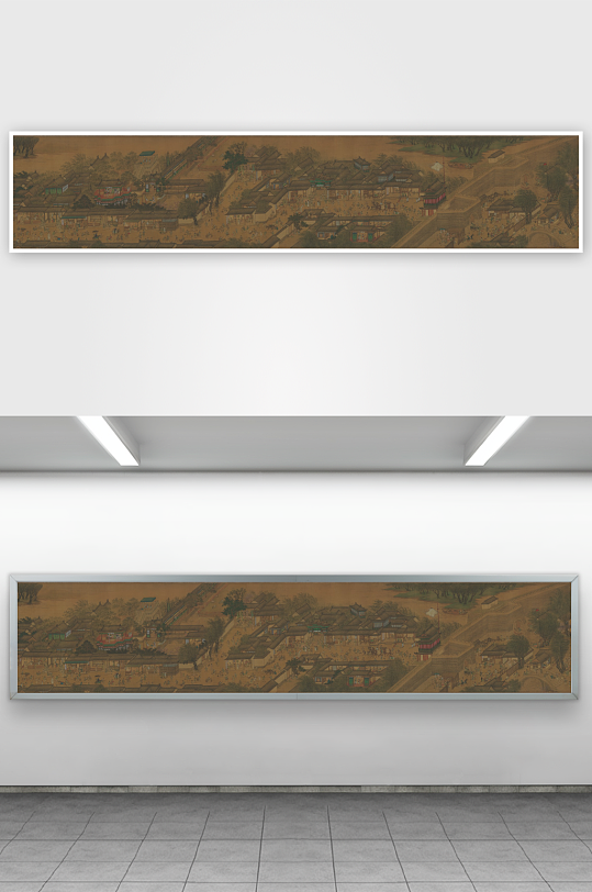 仇英作品古风风景画字画图片-众图网