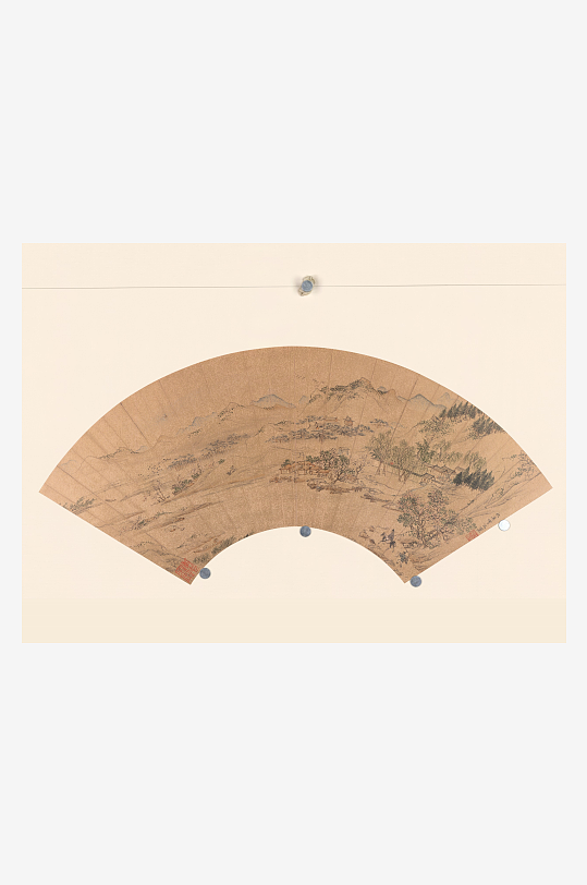 仇英作品古风风景画字画装饰画图片-众图网