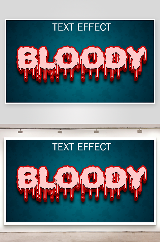 3D立体EPS艺术字效果-众图网