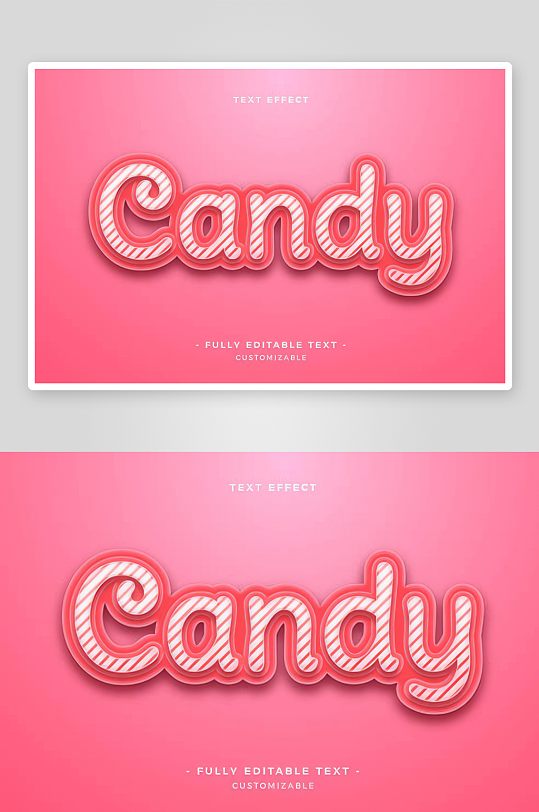 3D立体EPS艺术字效果-众图网