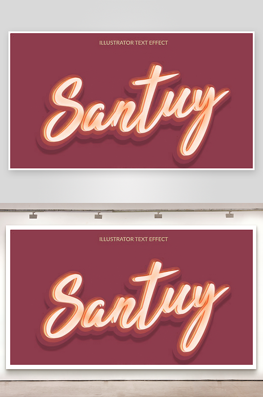 3D立体EPS艺术字-众图网