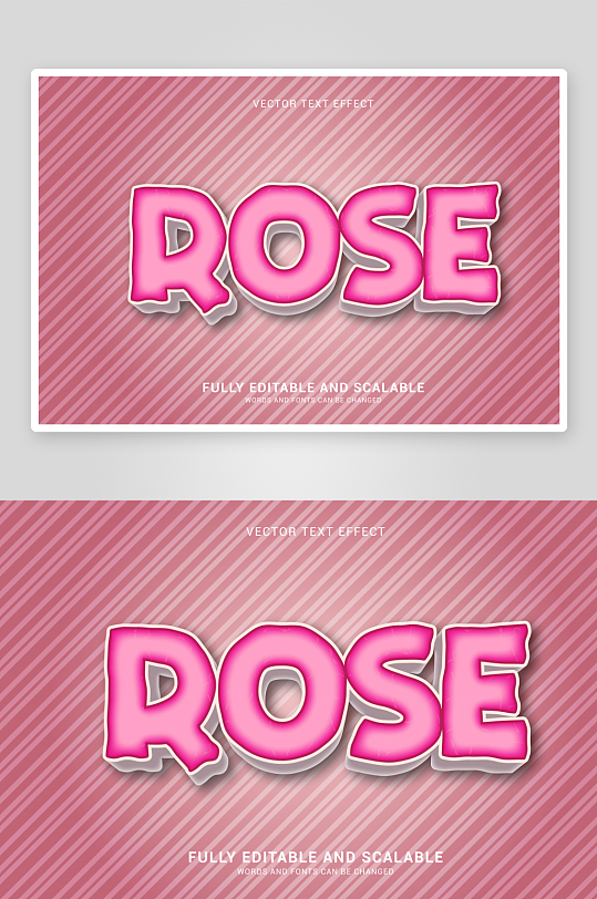 3D立体艺术字效果-众图网