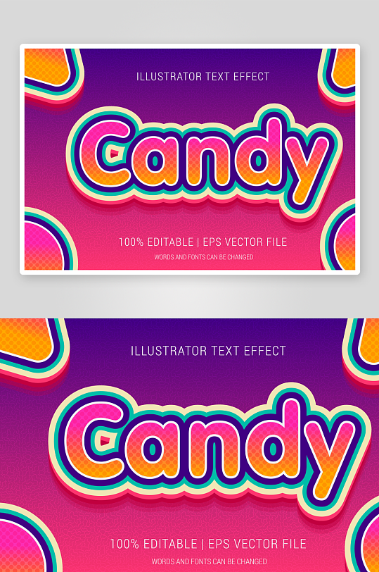 3D立体EPS艺术字-众图网