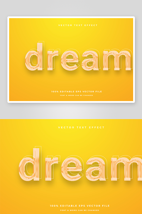 3D立体EPS艺术字-众图网