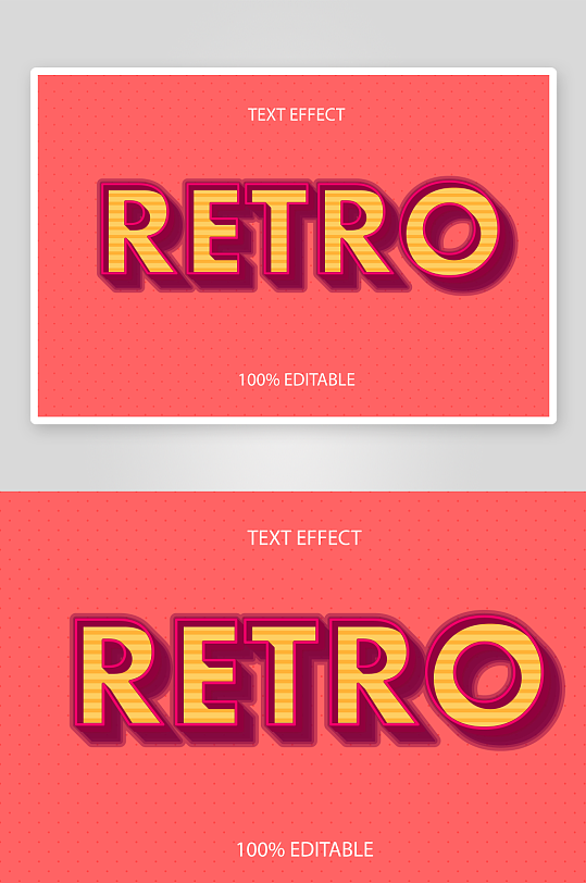 3D立体EPS艺术字效-众图网