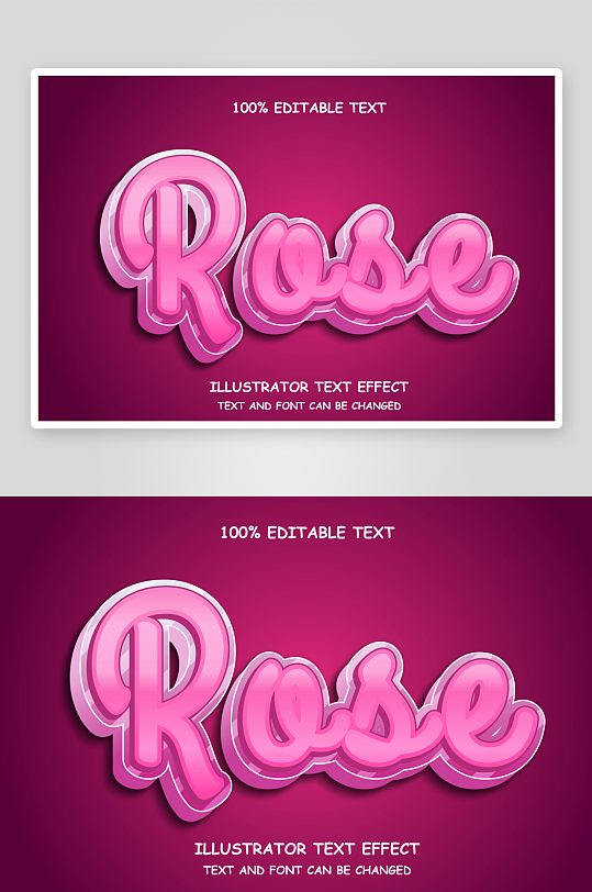 3D立体EPS艺术字效-众图网