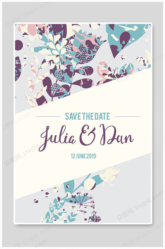 蓝色肌理海报装饰画