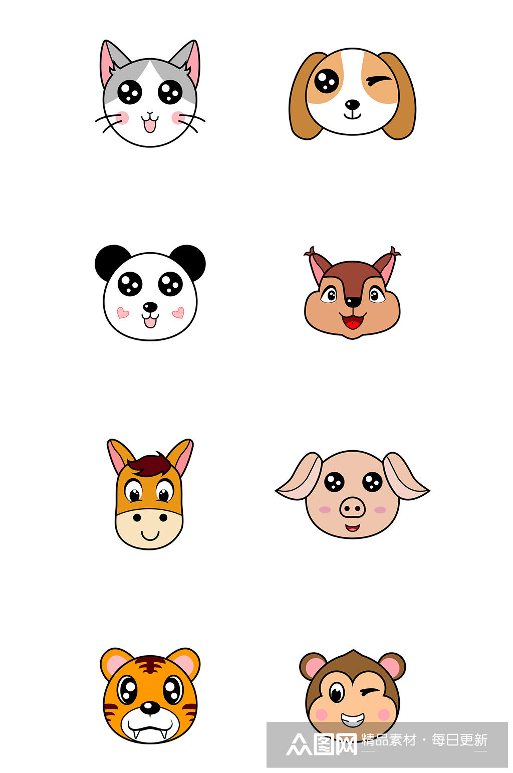 icon动物拟物图标