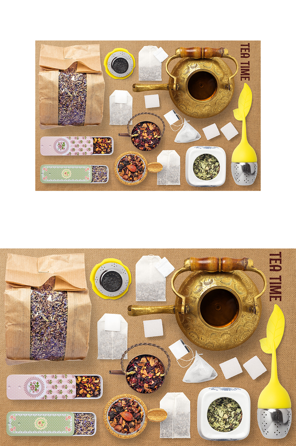 红茶花茶饮料饮品素材