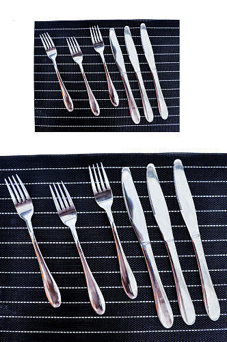 刀叉西餐厅刀具素材