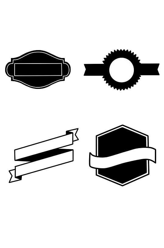促销黑白标签图片-促销黑白标签设计素材-促销黑白标签模板下载