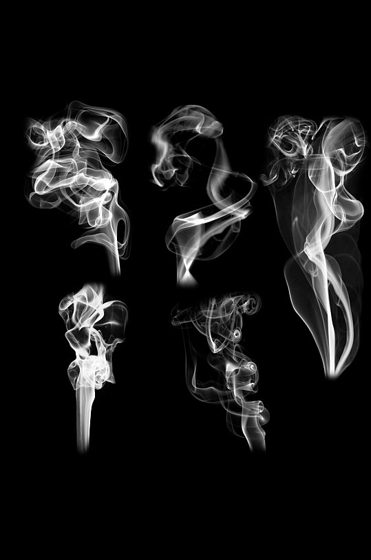 烟气缭绕烟雾炊烟效果