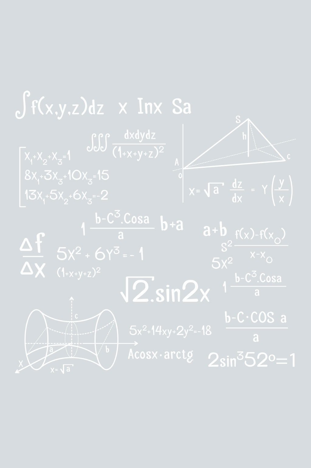 小学数学公式背景图片图片