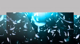 唯美光效羽毛落下led舞台背景-众图网