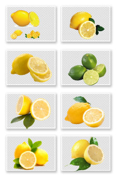柠檬免扣素材水果