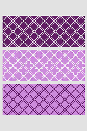 紫色梦幻曲线菱形几何抽象平铺壁纸