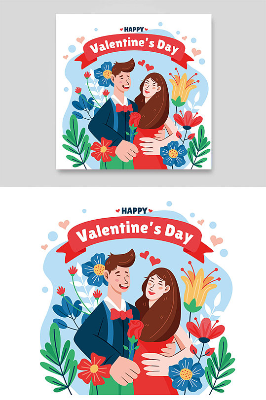 情侣爱人玫瑰花丛情人节约会表白七夕