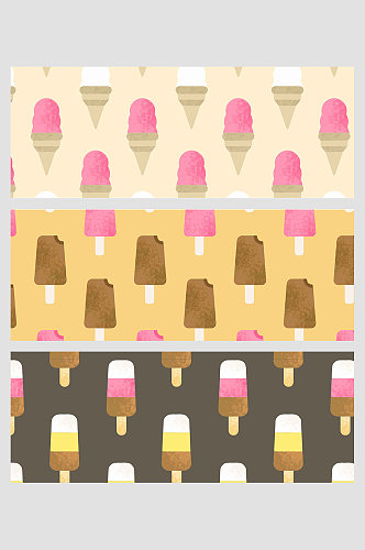 巧克力草莓冰淇淋蛋糕雪糕冰棍冷饮夏天