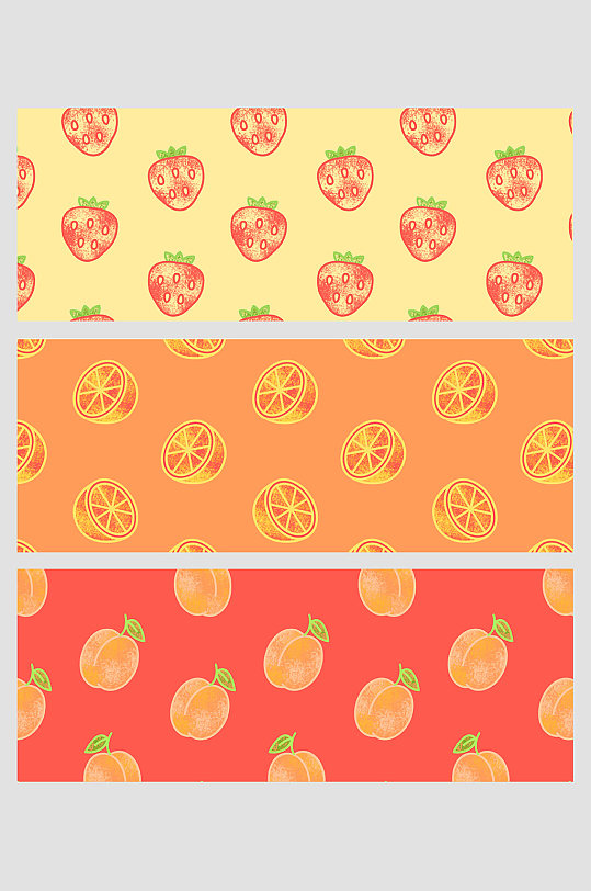 水果草莓橙子柠檬杏李子果实壁纸