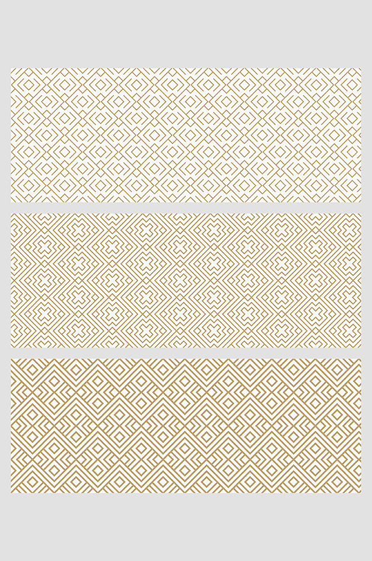 曲线折线线条几何方形图案花纹矢量免扣背景