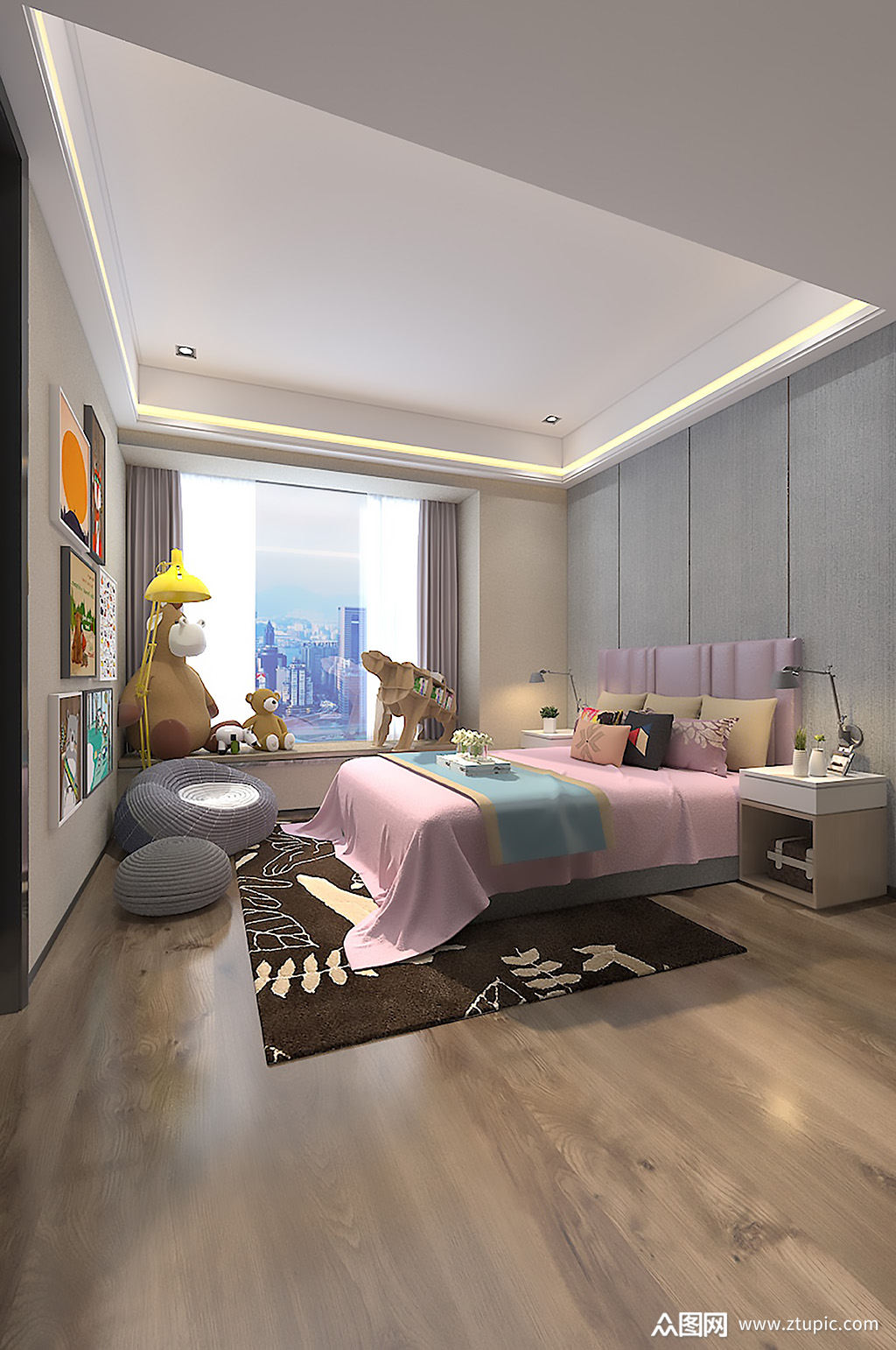 女童卧室3dmax模型