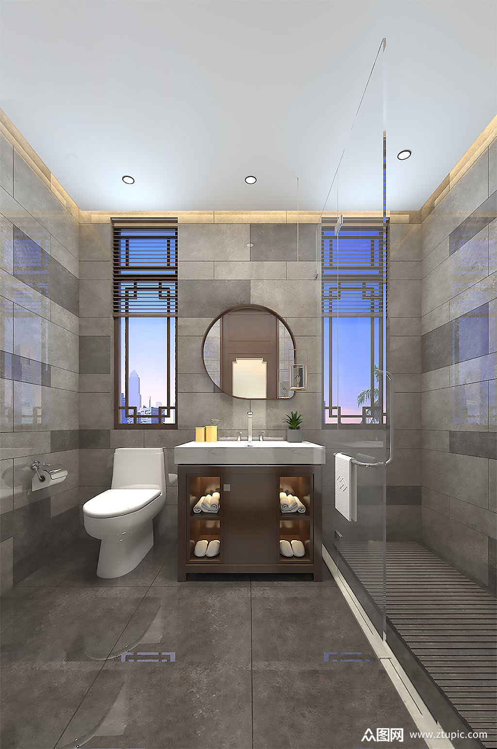 卫生间3dmax模型图