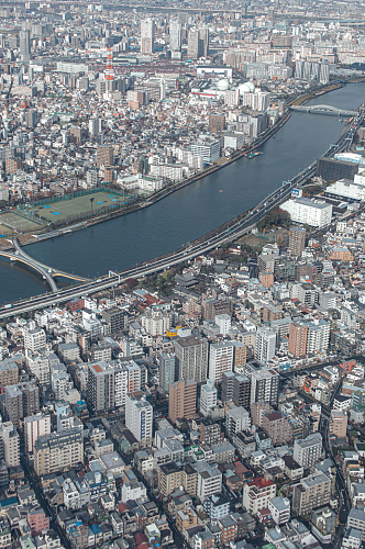 日本东京风景摄影图