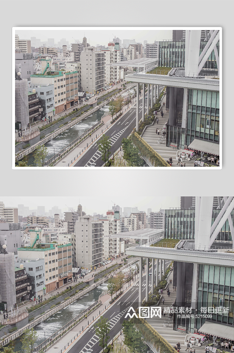 日本东京风景摄影图素材