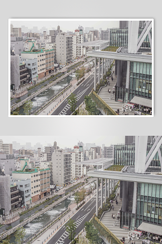 日本东京风景摄影图