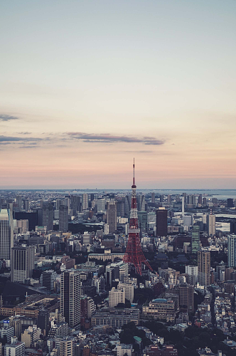 日本东京风景摄影图