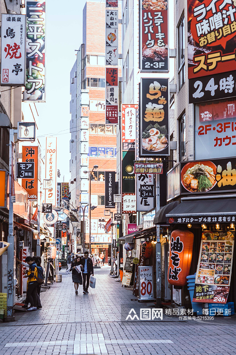 日本东京风景摄影图素材