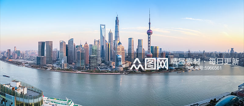 上海外滩城市风景摄影图素材