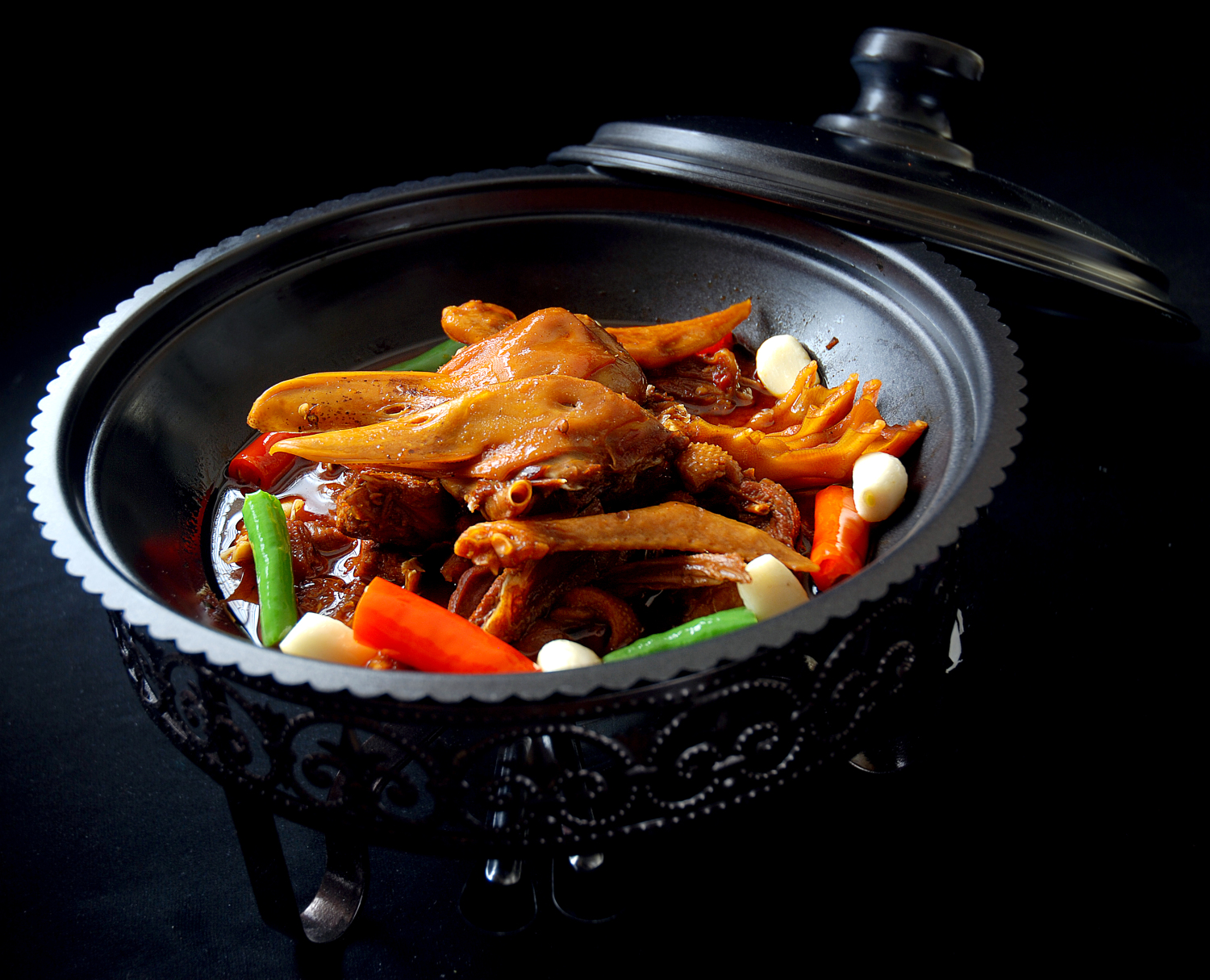洞庭口味鸭美食摄影图片素材