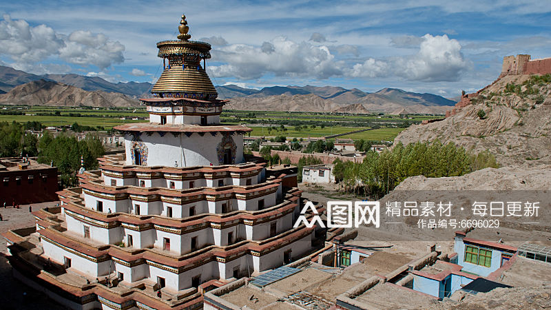 高清西藏风景摄影图素材