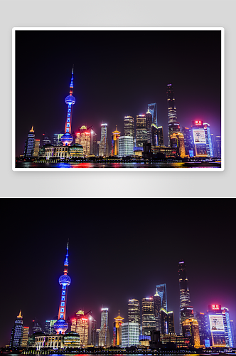 上海外滩城市风景摄影图