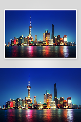 上海外滩城市风景摄影图