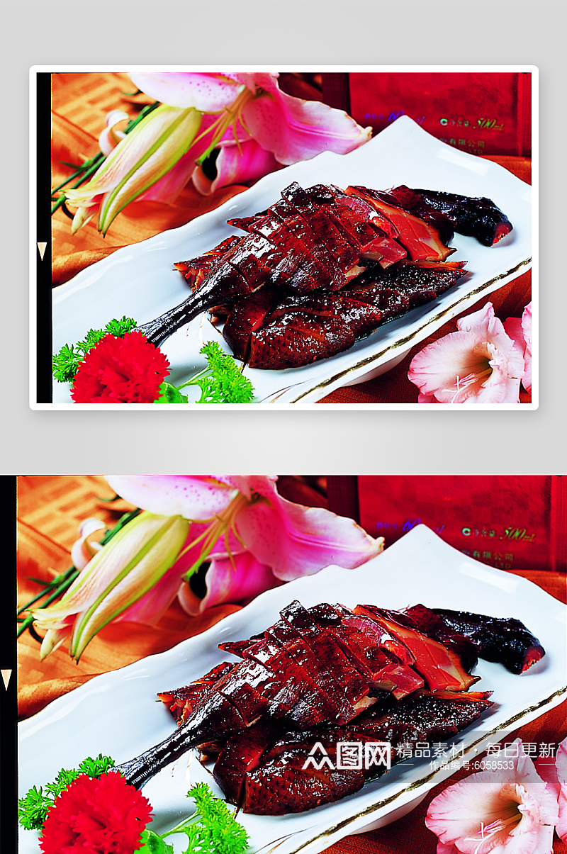 杭州酱板鸭美食摄影图片素材
