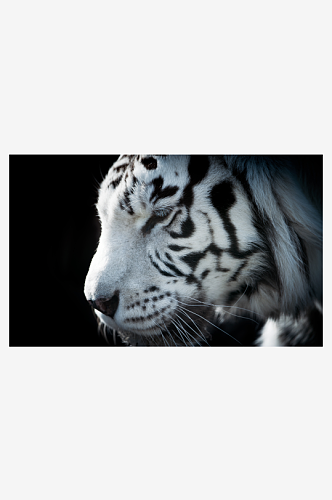 野生动物老虎摄影图