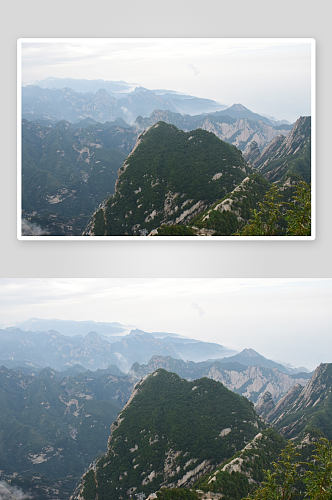 精美群山峡谷风景摄影图