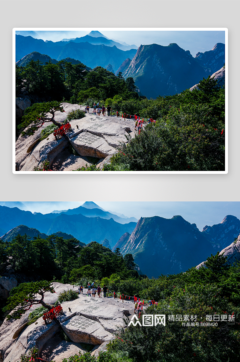 精美群山峡谷风景摄影图素材